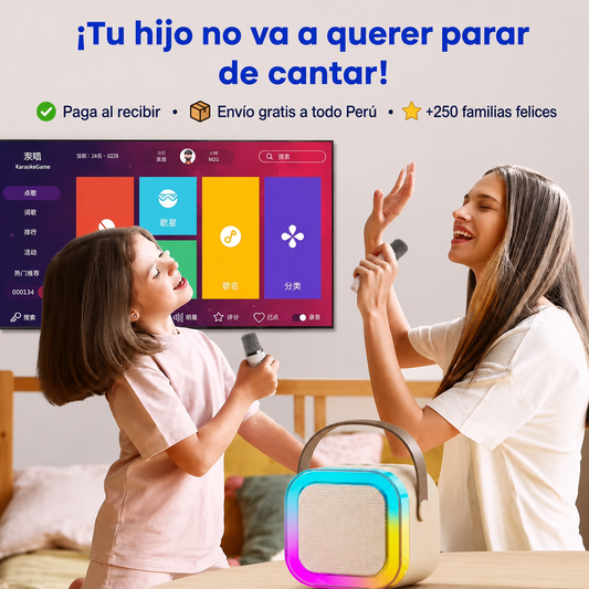 Mini Karaoke Portátil 🎤